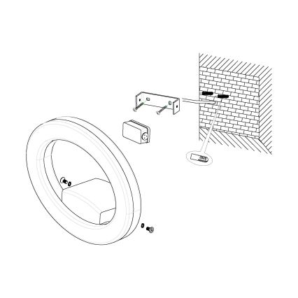 Eglo 96274 - LED venkovní nástěnné svítidlo EMOLLIO LED/10W/230V IP44