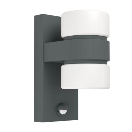 Eglo 96276 - LED Venkovní nástěnné svítidlo s čidlem ATOLLARI 2xLED/6W
