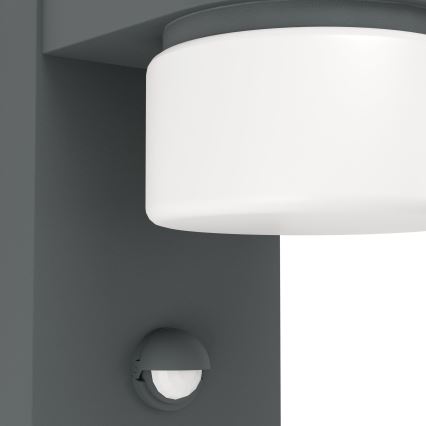 Eglo 96277 - LED Venkovní nástěnné svítidlo s čidlem ATOLLARI 2xLED/6W IP44