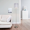 Eglo 96377 - Stojací lampa PASTERI 1xE27/60W/230V pr. 28 cm šedá