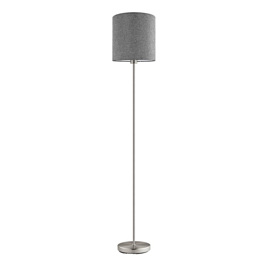 Eglo 96377 - Stojací lampa PASTERI 1xE27/60W/230V šedá