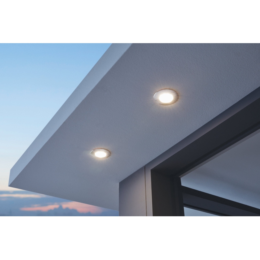 Eglo - LED Venkovní podhledové svítidlo LED/4,9W IP44