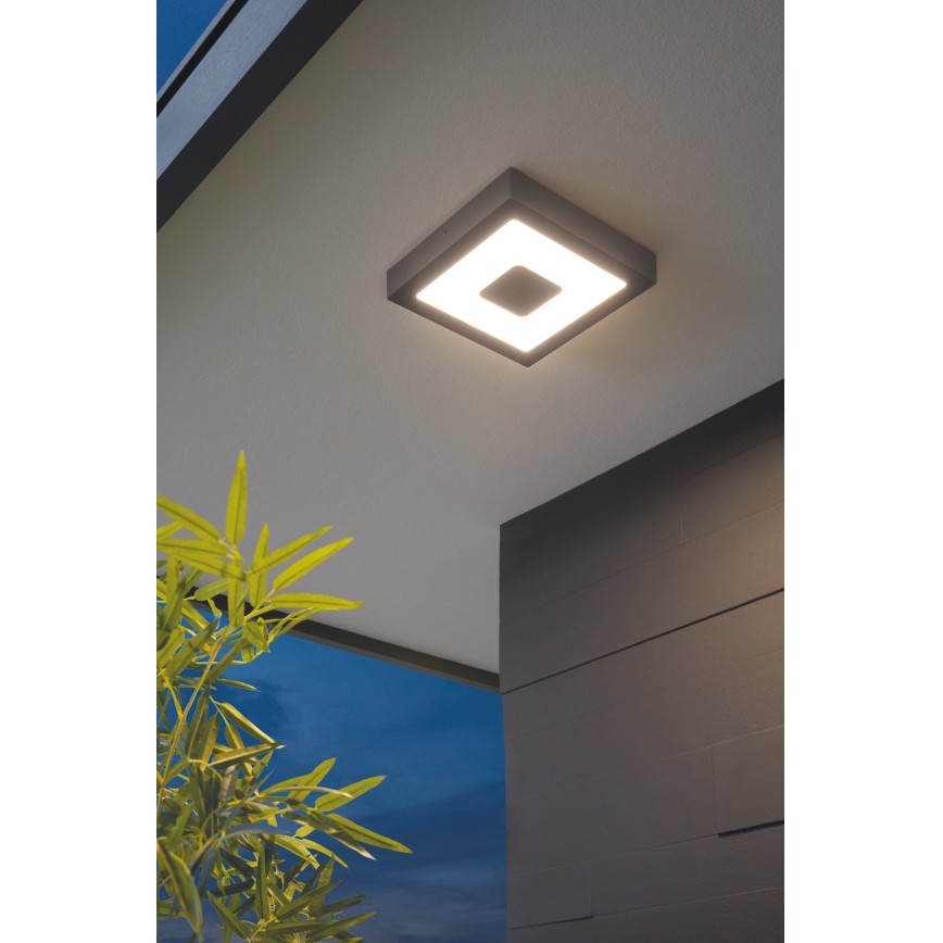 Eglo - LED Venkovní stropní svítidlo LED/16,5W/230V IP44