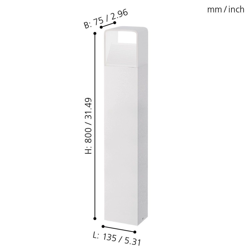 Eglo 96499 - LED Venkovní lampa DONINNI 1xLED/5W/230V IP44