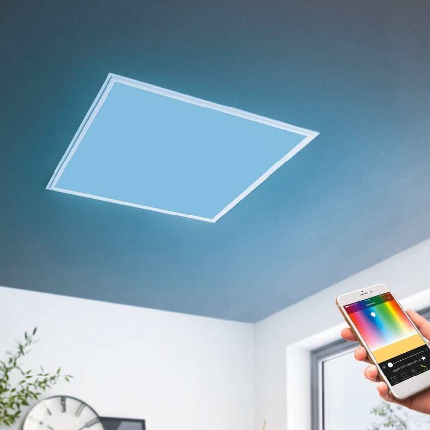 Eglo 96662 - LED Stmívatelné stropní svítidlo SALOBRENA-C LED/16W/230V + dálkové ovládání
