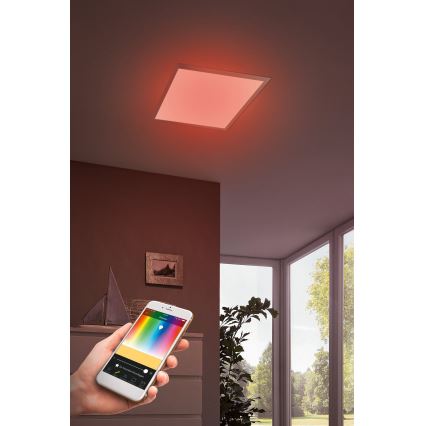 Eglo 96662 - LED Stmívatelné stropní svítidlo SALOBRENA-C LED/16W/230V + dálkové ovládání