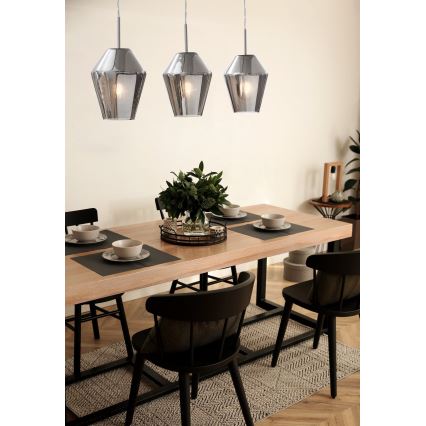 Eglo 96774 - Lustr na lanku MURMILLO 3xE27/28W/230V