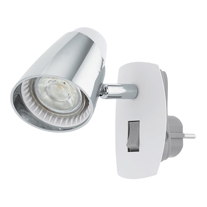 Eglo 96846 - LED Nástěnná lampa do zásuvky MONCALVIO 1 1xGU10/3,3W/230V