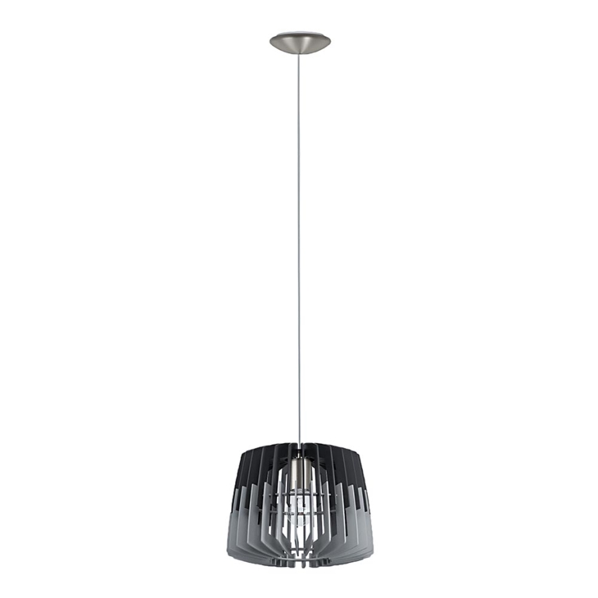 Eglo 96955 - Lustr na lanku ARTANA 1xE27/60W/230V šedá/černá 300mm