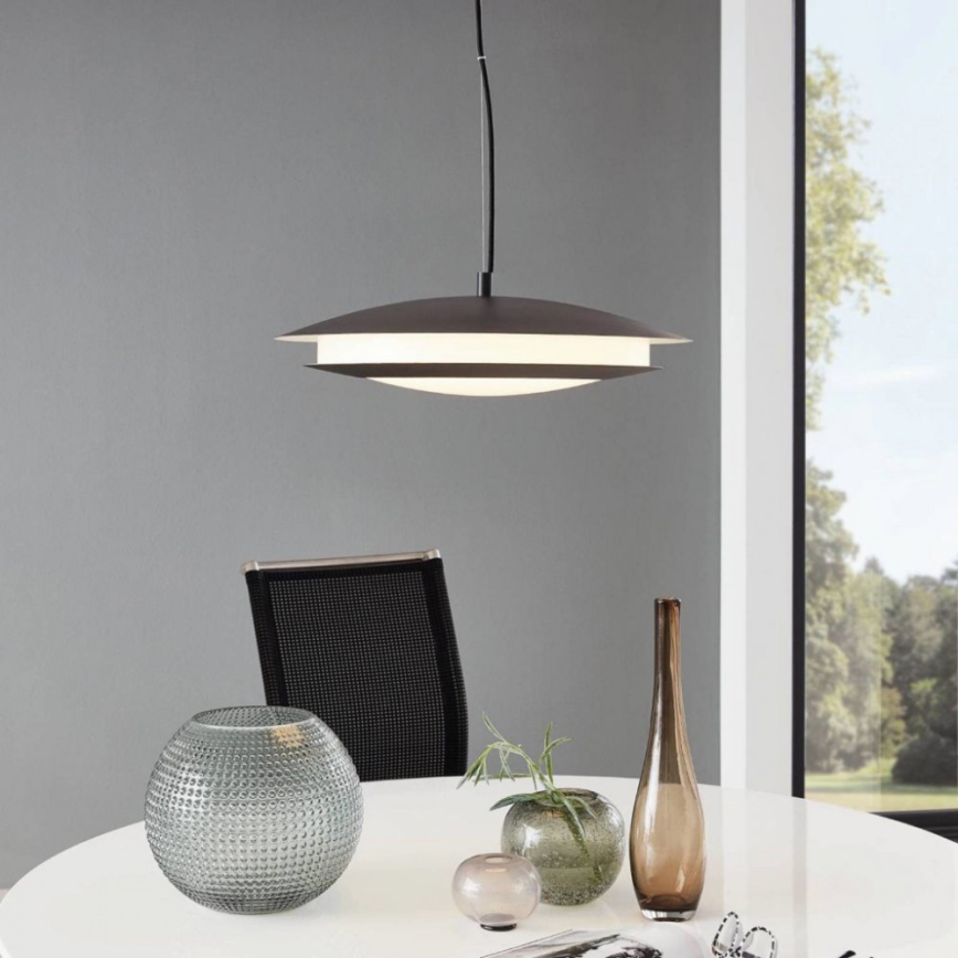 Eglo 96979 - LED RGB Závěsné svítidlo MONEVA-C LED/27W/230V