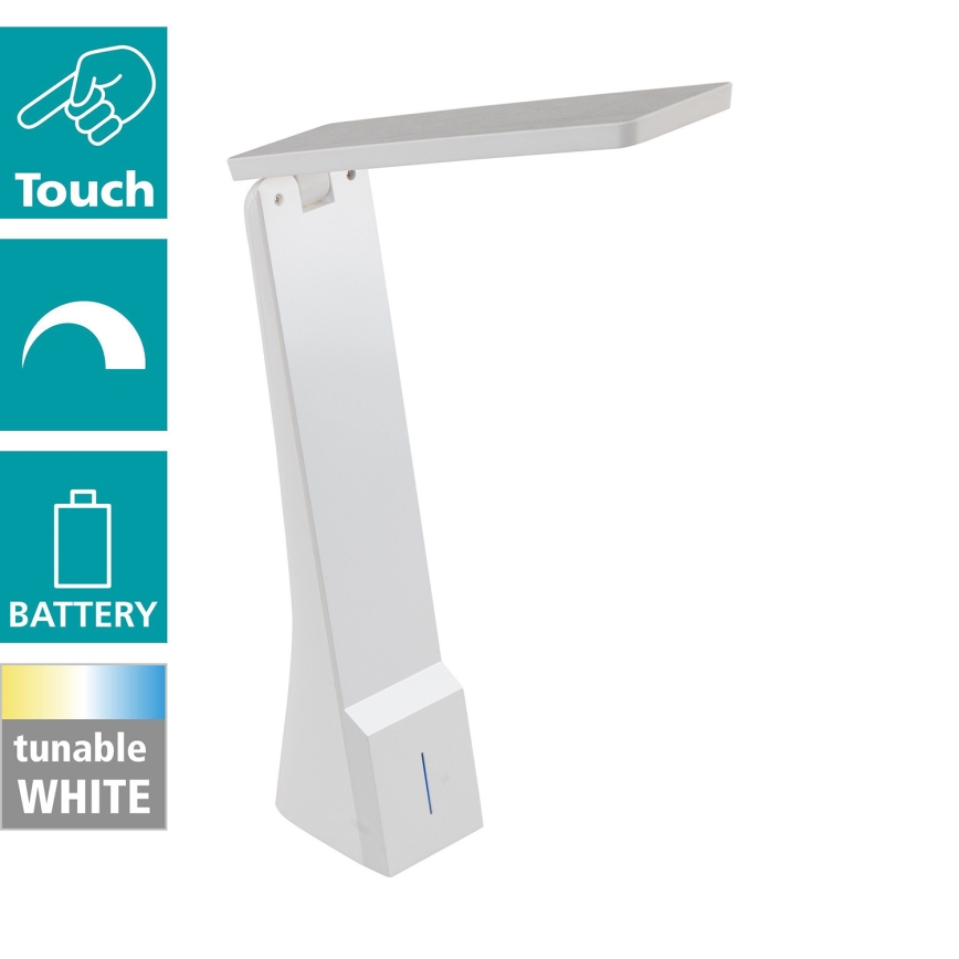 Eglo - LED Stmívatelná stolní lampa LED/1,8W/230V bílá