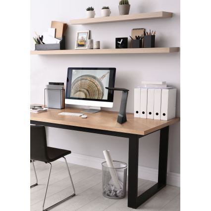 Eglo - LED Stmívatelná stolní lampa LED/1,8W/230V černá