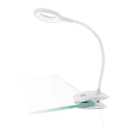 Eglo - LED Stmívatelná lampa s klipem 1xLED/3W/230V 500 mAh bílá