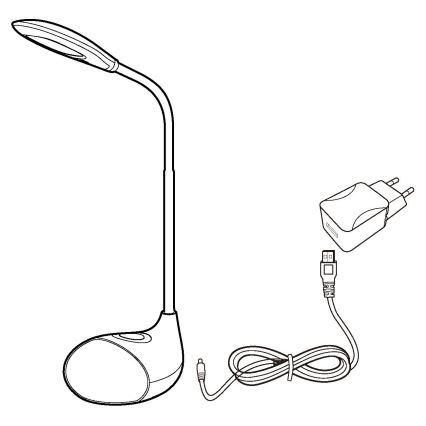 Eglo - LED Stmívatelná stolní lampa LED/2,2W+0,3W/230V RGB