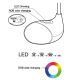 Eglo 97078 - LED Stolní lampa CABADO 1 1xLED/2,2W+0,3W/230V RGB