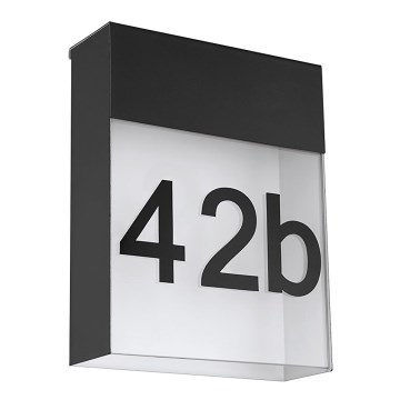 Eglo 97117 - LED Domovní číslo PONSO LED/4,8W/230V IP44