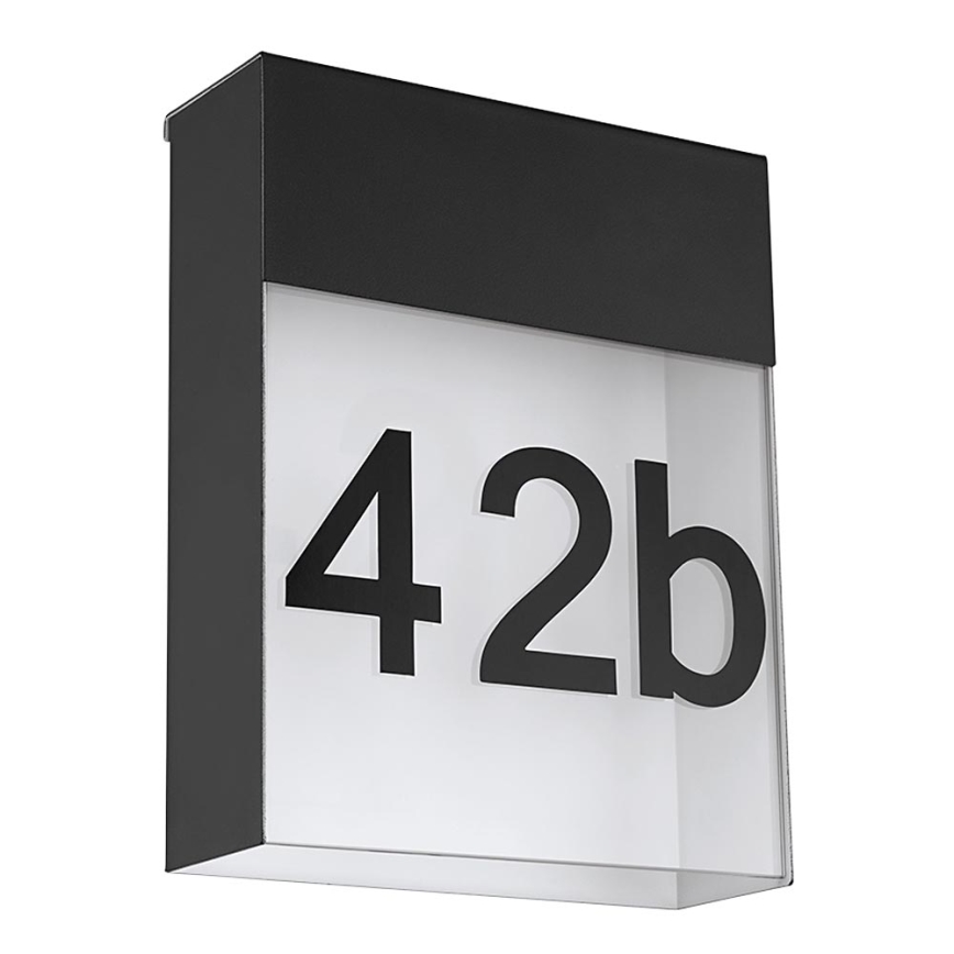 Eglo 97117 - LED Domovní číslo PONSO LED/4,8W/230V IP44