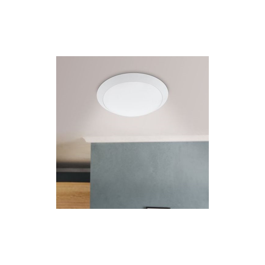 Eglo - LED Koupelnové stropní svítidlo LED/11W/230V bílá IP44