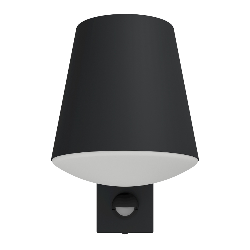 Eglo - Venkovní nástěnné svítidlo se senzorem 1xE27/10W/230V IP44