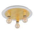 Eglo 97492 - LED Stropní svítidlo PASSANO 3xE27/4W/230V zlatá