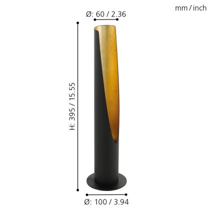 Eglo - LED Stolní lampa 1xGU10/4,5W/230V