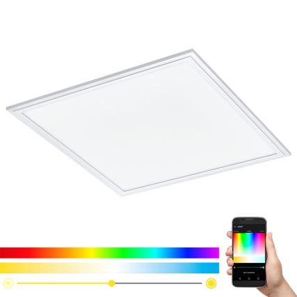 Eglo - LED RGB Stmívatelné svítidlo SALOBRENA-C 1xLED/24W/230V + dálkové ovládání