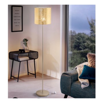 Eglo 97647 - Stojací lampa VISERBELLA 1xE27/60W/230V