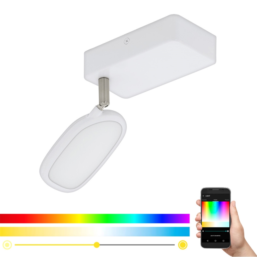 Eglo - LED RGB Bodové svítidlo PALOMBARE-C 1xLED/5W/230V