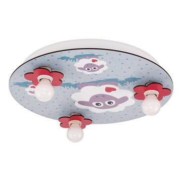Eglo 97705 - Dětské stropní svítidlo LALELU 3xE14/40W/230V