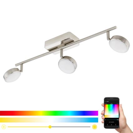 Eglo - LED RGB Bodové svítidlo CORROPOLI-C 3xLED/5W/230V
