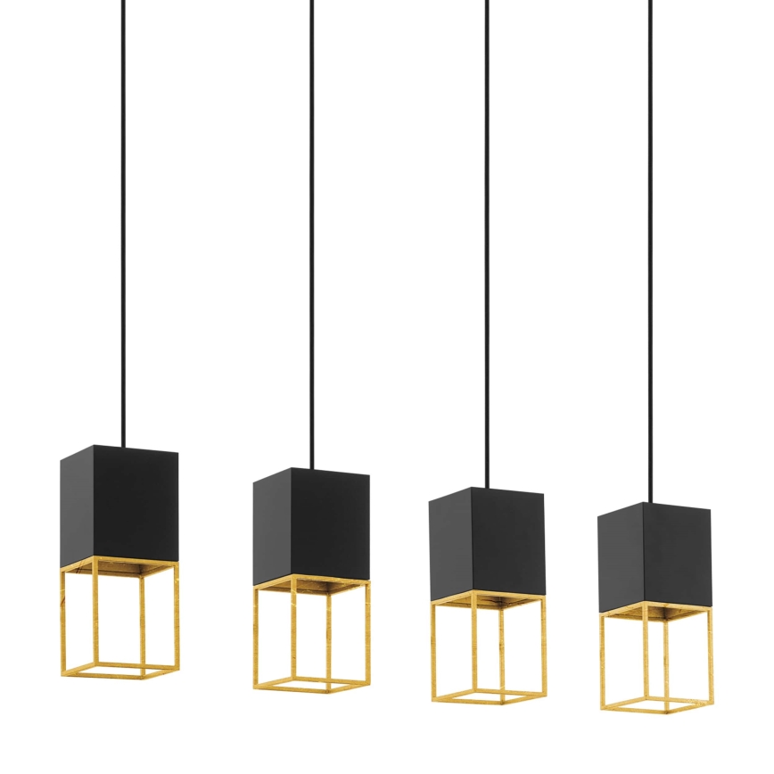 Eglo - LED Lustr na lanku 4xGU10/5W/230V