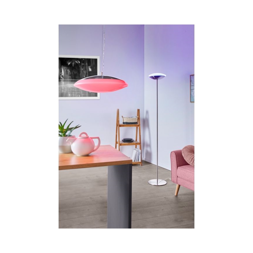 Eglo 97812 - LED RGB Stmívatelný lustr na lanku FRATTINA-C 1xLED/27W/230V