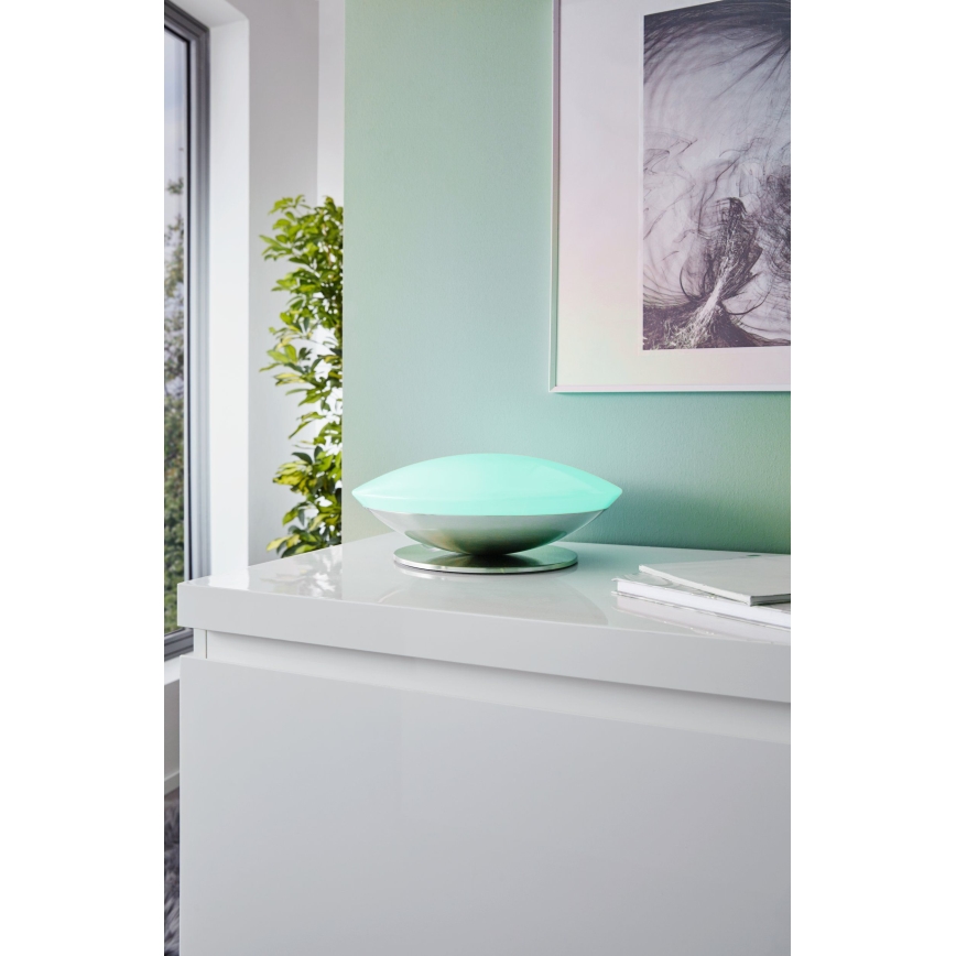 Eglo 97813 - LED RGB Stmívatelná stolní lampa FRATTINA-C LED/18W/230V