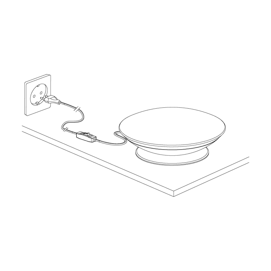 Eglo 97813 - LED RGB Stmívatelná stolní lampa FRATTINA-C LED/18W/230V
