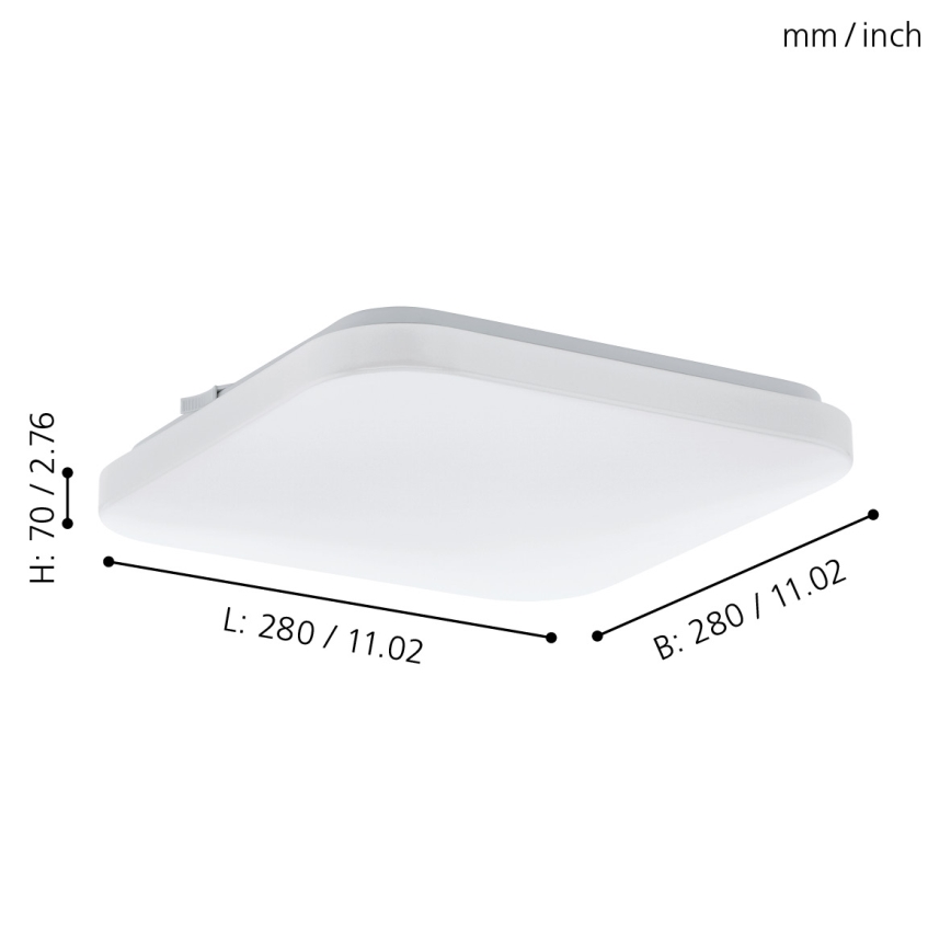 Eglo - LED Stropní svítidlo LED/11,5W/230V