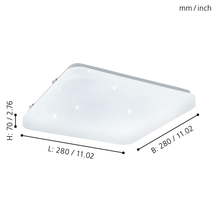 Eglo - LED Stropní svítidlo LED/11,5W/230V