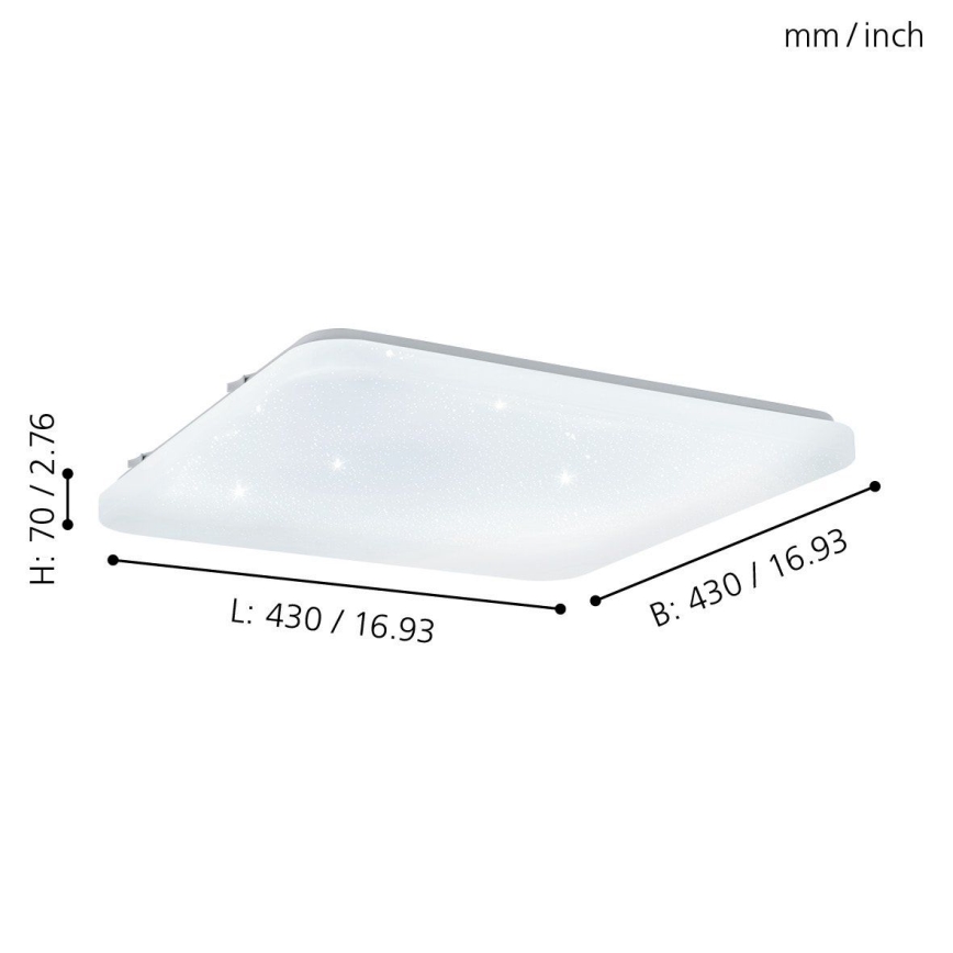 Eglo - LED Stropní svítidlo LED/33,5W/230V
