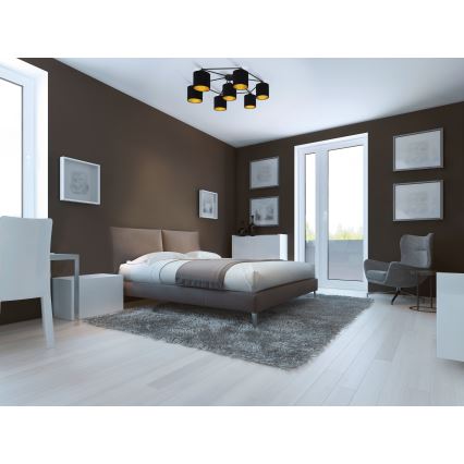 Eglo - Přisazený lustr 7xE27/40W/230V
