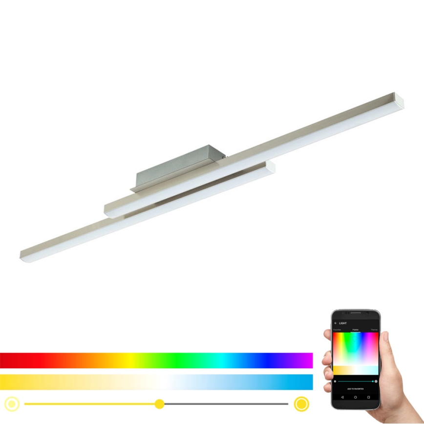 Eglo - LED RGBW Stmívatelný přisazený lustr FRAIOLI-C LED/34W/230V 2700-6500K