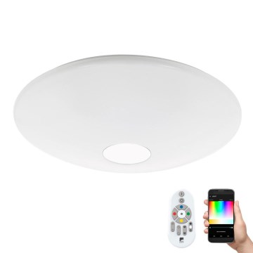 Eglo 97918 - LED RGB Stmívatelné stropní svítidlo TOTARI-C LED/34W/230V + dálkové ovládání