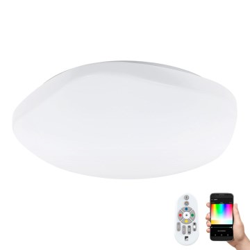 Eglo 97921 - LED RGB Stmívatelné stropní svítidlo TOTARI-C LED/34W/230V + dálkové ovládání