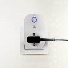 Eglo 97936 - Chytrá zásuvka Connect plug PLUS 2300W Bluetooth