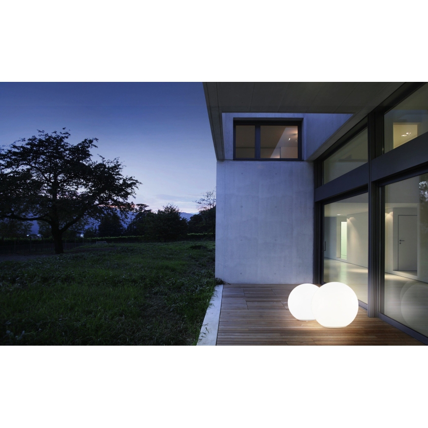 Eglo 98106 - LED RGBW Venkovní lampa MONTEROLO-C LED/9W/230V IP65 pr.390
