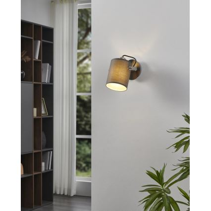 Eglo 98138 - Nástěnné bodové svítidlo VILLABATE 1xE27/10W/230V