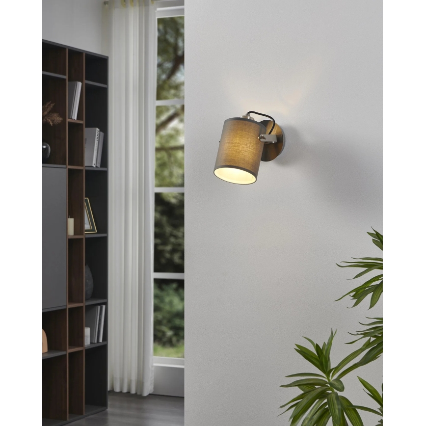 Eglo 98138 - Nástěnné bodové svítidlo VILLABATE 1xE27/10W/230V