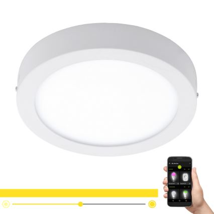 Eglo 98171 - LED Stmívatelné venkovní stropní svítidlo ARGOLIS-C LED/16,5W/230V IP44