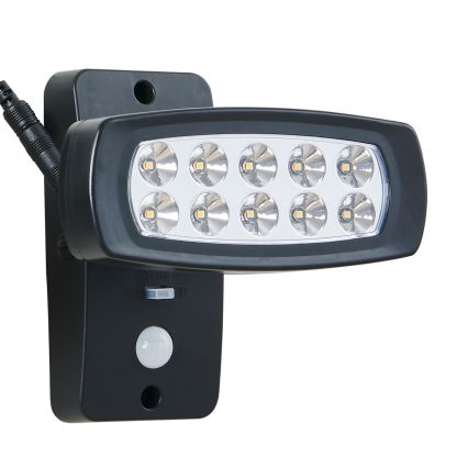 Eglo - LED Solární nástěnné svítidlo se senzorem LED/1,2V 600 mAh IP44