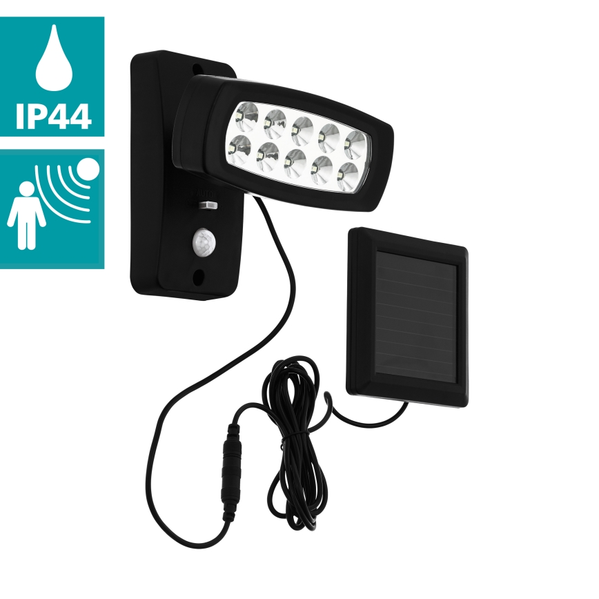 Eglo - LED Solární nástěnné svítidlo se senzorem LED/1,2V 600 mAh IP44