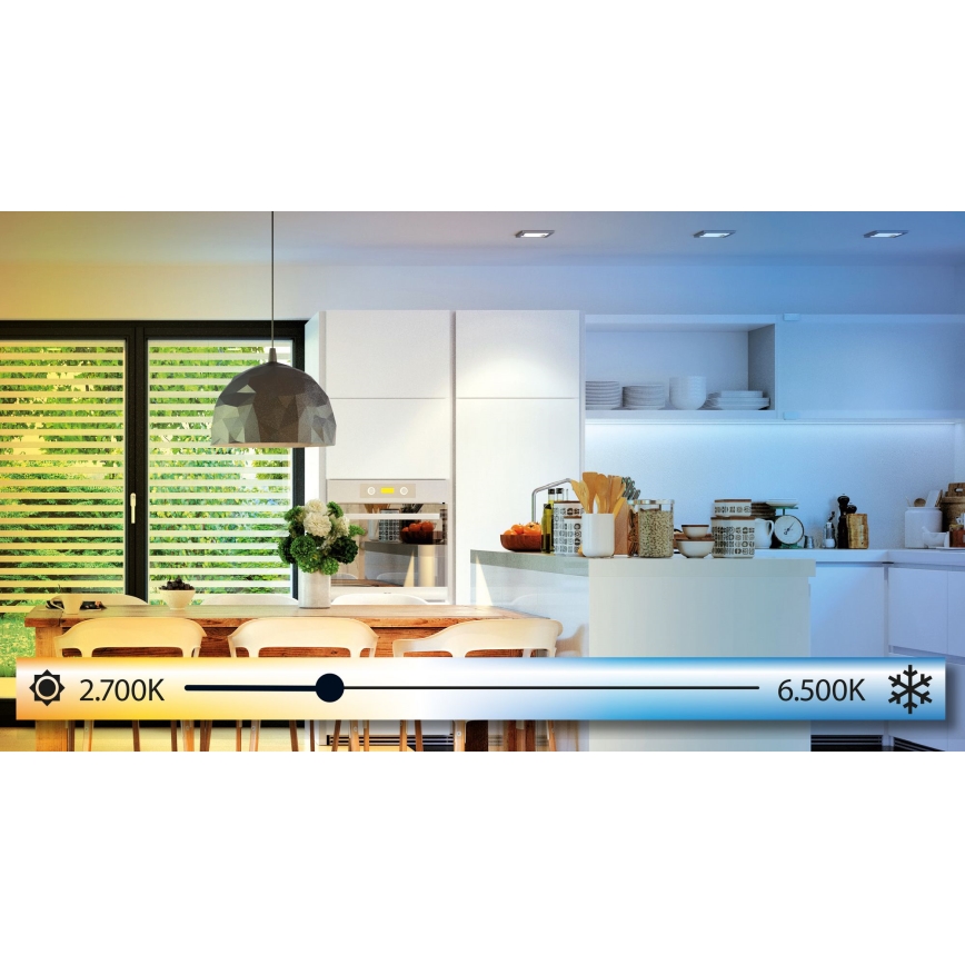 Eglo - LED Stmívatelné stropní svítidlo LED/19,5W/230V + dálkové ovládání