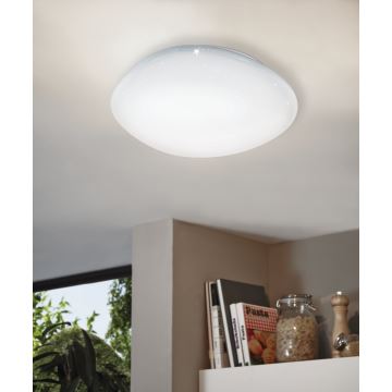 Eglo 98227 - LED Stmívatelné stropní svítidlo SILERAS-A LED/24W/230V + dálkové ovládání